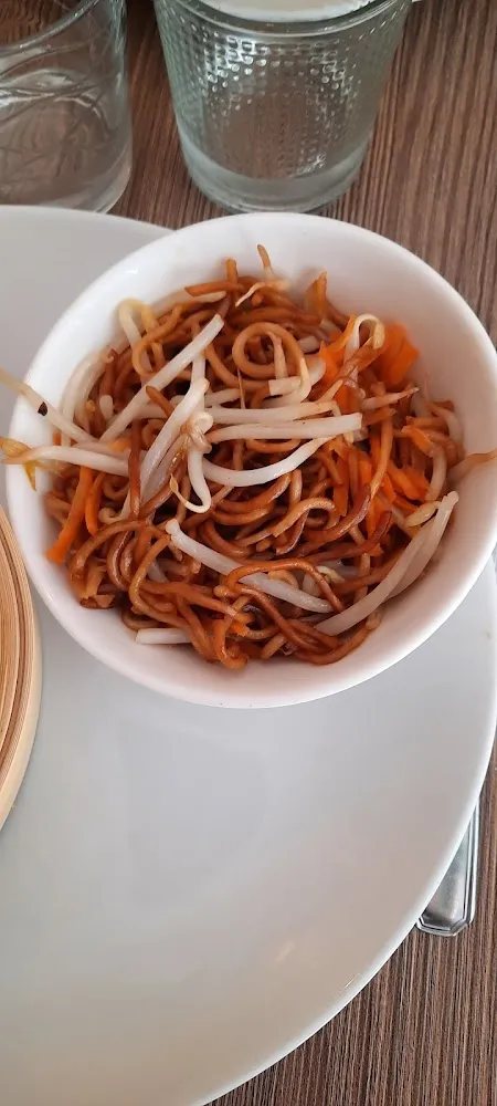 Salade de Pates Carottes Pousses de Soja